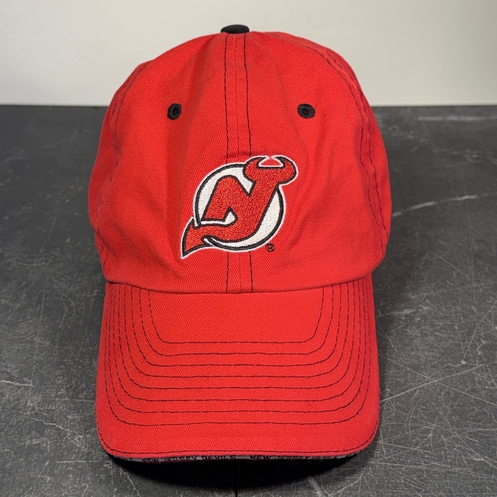 Mens New Jersey Devils - 2007 - 25th Anniversary Hat | Red NHL Hockey Cap
